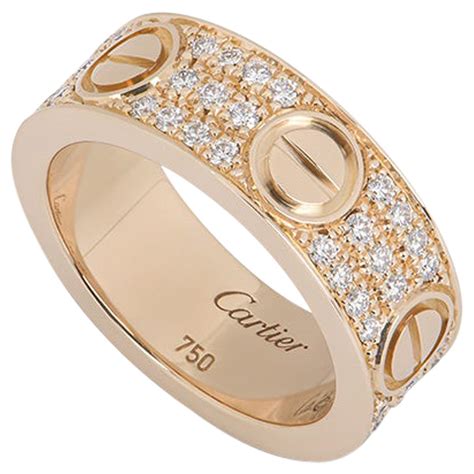 cartier gold rong|cartier rose gold rings.